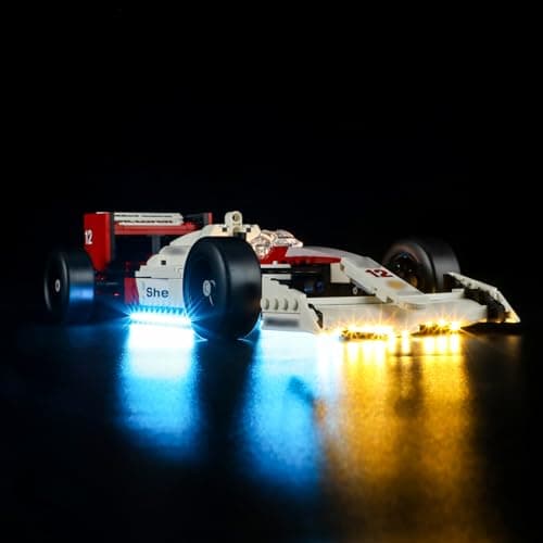 Image of LIGHTAILING Light for Lego-10330 McLaren MP4/4 & Ayrton Senna - Led Lighting Kit Compatible with Lego Building Blocks Model - NOT Included The Model Set