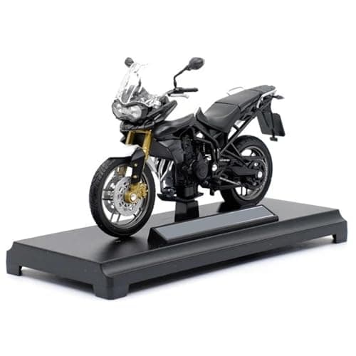 Image of 1:18 For TRIUMPH TIGER 800 Alloy Diecast Retro Motorcycle Model Workable Shork-Absorber Toy For Children Gifts Collection