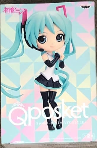 Image of Banpresto Figure Q Posket Hatsune Miku V4X Style (Ver.B) 14 cm BP18912 Multicoloured