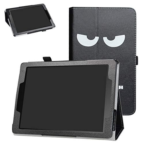 Image of Chromebook Tablet CT100PA Case,Bige PU Leather Folio 2-Folding Stand Cover for 9.7" ASUS Chromebook Tablet CT100PA,Don't Touch