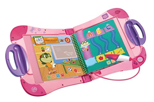 Image of LeapFrog LeapStart Electronic Book, Educational and Interactive Playbook Toy for Toddler and Pre School Boys & Girls 2, 3, 4, 5, 6, 7 Year Olds, Pink, 602153