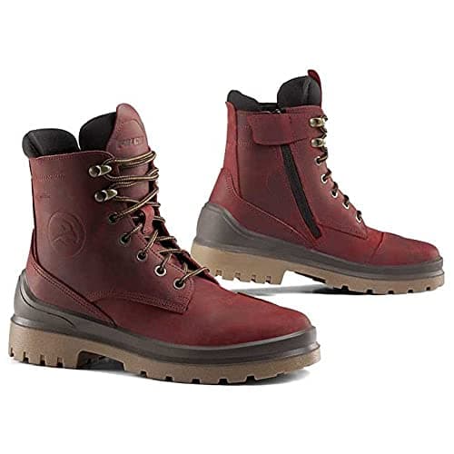 Image of Falco Viky Women's Motorcycle Boots, Burgundy, 6 UK