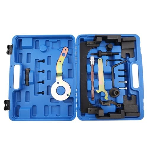 Image of VVORHSBELL Timing Tool Kit Compatible with BMW B38, B48, B58 Camshaft Locking Tool Set 3 Series 5 Series 2.0T Engine Repair Tools Crankshaft Pin & Sprocket Removal Tool