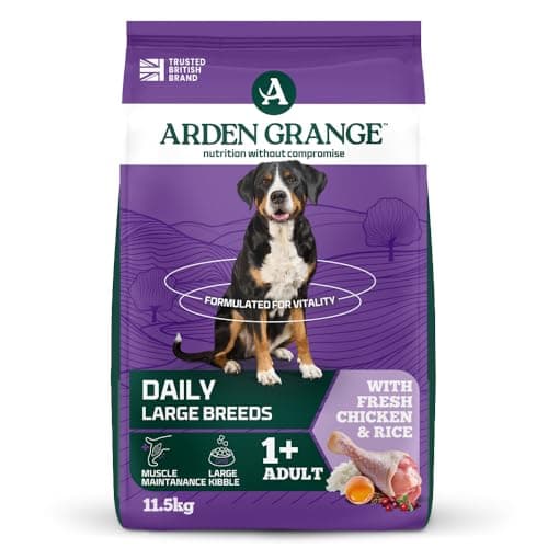 Image of Arden Grange Adult Large Breed Dry Dog Food with Fresh Chicken and Rice, 11.5kg