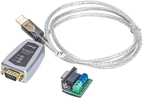 Image of DTECH 2m USB to RS422 RS485 Serial Port Converter Adapter Cable with FTDI Chip Supports Windows 10 8 7 XP Mac