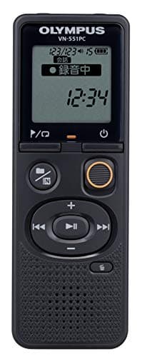 Image of OM System/Olympus USB_Micro_b Voice Trek VN-551PC BLK Conference Recording/Meeting Minutes/Evidence Recording/Class Recording/Language Learning/Karaoke/Memo Recording/Interviews