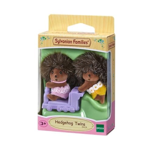 Image of Sylvanian Families Hedgehog Twins - dollhouse playset 5424