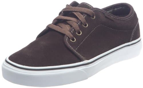 Image of Vans U 106 Vulcanized Unisex Adult Fashion Sneakers, Brown Suede DTS Deth, 7.5 UK