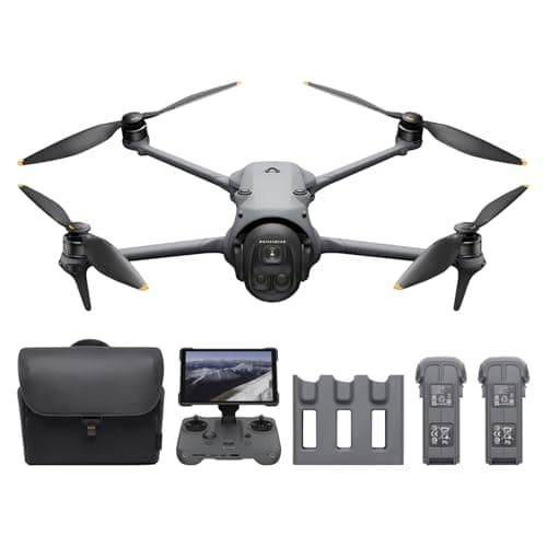 Image of DJI Mavic 4 Pro 512GB Creator Combo with DJI RC Pro 2, Flagship Tri-Camera Drone with 100MP 4/3 CMOS Hasselblad Camera, 51-Min Max Flight Time, Three Batteries, Charging Hub, and More