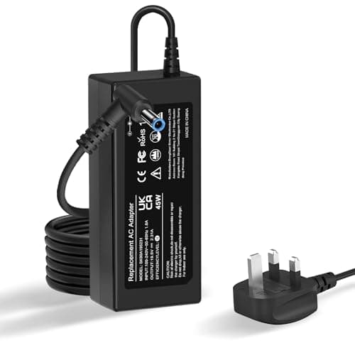 Image of ATTNINE 45W Laptop Charger, 19.5V 2.31A Power Supply Compatible with HP Stream 11 13 14 Pavilion 11 13 Chromebook 11 14 Spectre x360 x2 11 13, ProBook 430 and More(4.5mm * 3mm)