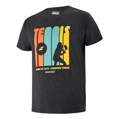 Image of Babolat Exercise Message Short Sleeve T-shirt L
