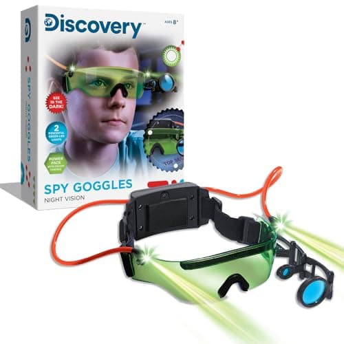 Image of Discovery Toy - Night Vision Goggles - Night Vision Binoculars, Binoculars Kids, Spy Glasses, Spy Gadgets, Kids Toys