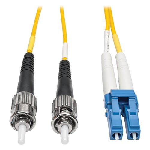 Image of TRIPP LITE Duplex Singlemode 9/125 Fiber Patch Cable (LC/ST), 5M (16-ft.)(N368-05M)