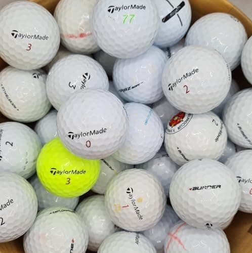 Image of SDP Golf Balls – Premium Used Lake Balls Grade B Recycled Lake Balls for TaylorMade Golf Balls - Mixed Models - Used, Not New (24)