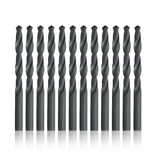 Image of Drill America #7 High Speed Steel Split Point Drill Bit (Pack of 12), D/ASP Series