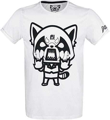 Image of Aggretsuko - I Wanna Eat Men's T-Shirt (XL) White