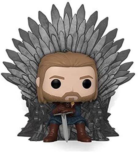 Image of Funko POP! Deluxe: GOT - Ned Stark on Throne - Game Of Thrones - Collectable Vinyl Figure - Gift Idea - Official Merchandise - Toys for Kids & Adults - TV Fans - Model Figure for Collectors