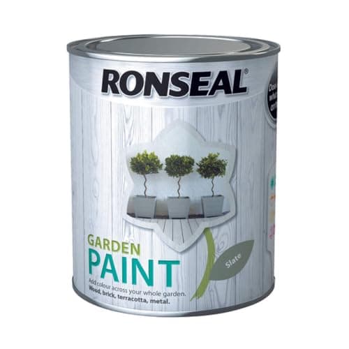 Image of Ronseal General Purpose Garden Paint Slate 750ml