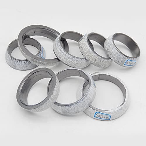 Image of TENREV 1pcs For Car Exhaust Pipe Graphite Gasket Seal Ring 35mm-75mm Dia Exhaust Tail Pipe Flange Donut Gasket Seal Ring replacement parts (Color : 1pcs 65x83x16mm)