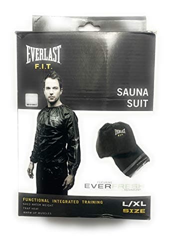 Image of Everlast P0000438 FIT EVA sauna suit black/grey L/XL