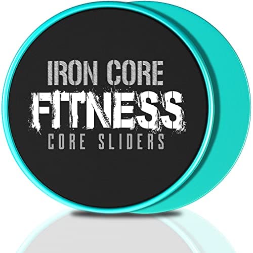 Image of Core Sliders Workout Sliders Discs Fitness Gliding for Exercise. (Aqua Blue)