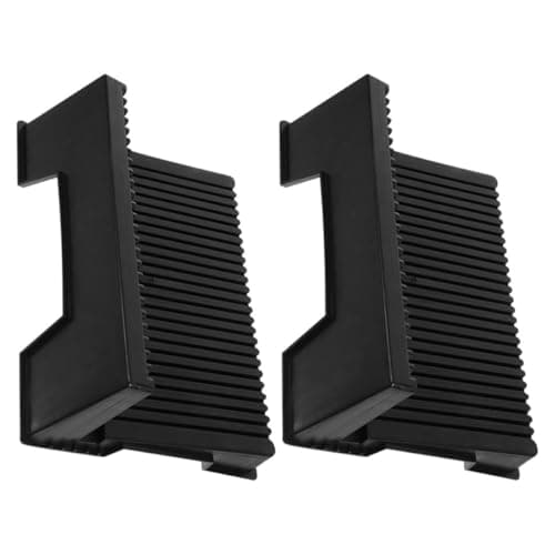 Image of Gadpiparty 2pcs Anti-static Pcb Brackets 25-slot Abs Circuit Board Holder Rack Suitable for Pcb Storage Not Easy to Break Or Deform