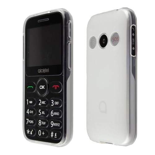Image of caseroxx TPU-Case in white-clear for Alcatel 2019G / 2020X – shockproof & precise fit