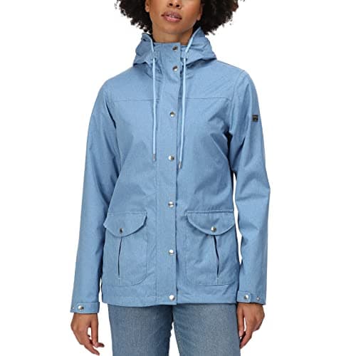 Image of Regatta Womens Bayarma Hooded Waterproof Jacket - Chambrey - 10
