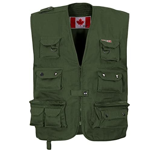 Image of MFH Fox Outdoor Heavy Vest OD Green size XL