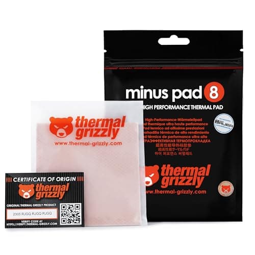 Image of Thermal Grizzly Minus Pad 8 combiné de dissipateurs thermiques 8 W/m·K