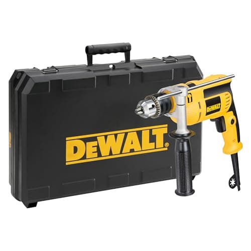 Image of DEWALT 750W Corded Percussion Drill in Heavy Duty Carrying Case, DWD024K-GB