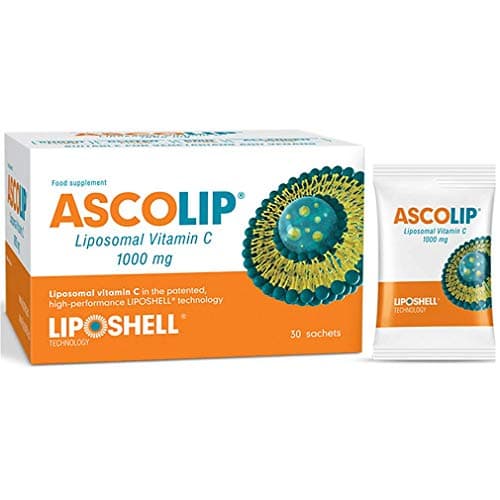 Image of Liposomal Vitamin C 1000mg x 30 sachets - Ascolip | Sugar Free, GMO Free, Gluten Free, Vegan