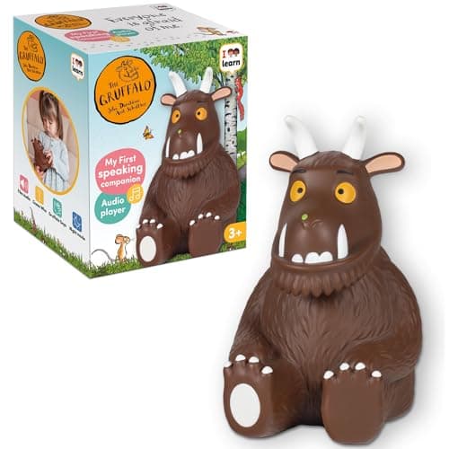 Image of Jumbo I Learn The Gruffalo - My First Speaking Companion - 4 Game Modes, 90 Mins Film Audio, Stories, Songs & Night Light for Children – Interactive Electronic Kids Learning Toy - Girls & Boys Age 3+