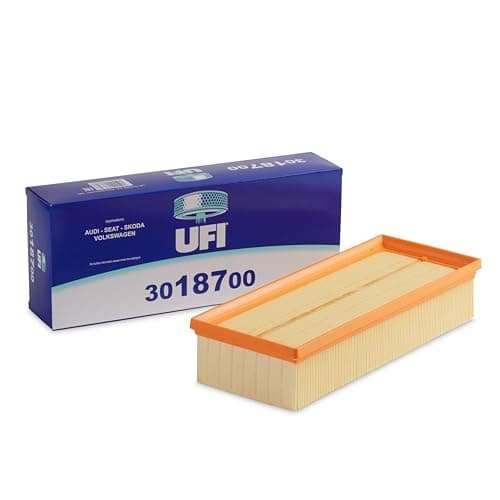 Image of UFI Filters, Air Filter 30.187.00, Replacement Air Filter, Suitable for Cars, Applicable to Various Models of Audi, Seat, Skoda and Volkswagen