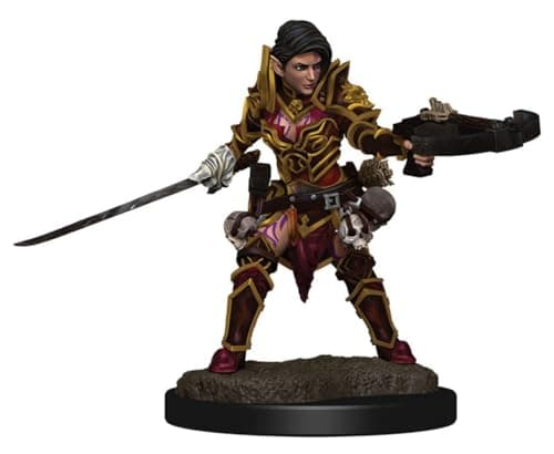 Image of Half-Elf Ranger Female Pathfinder Battles Premium Painted Figure (W2)