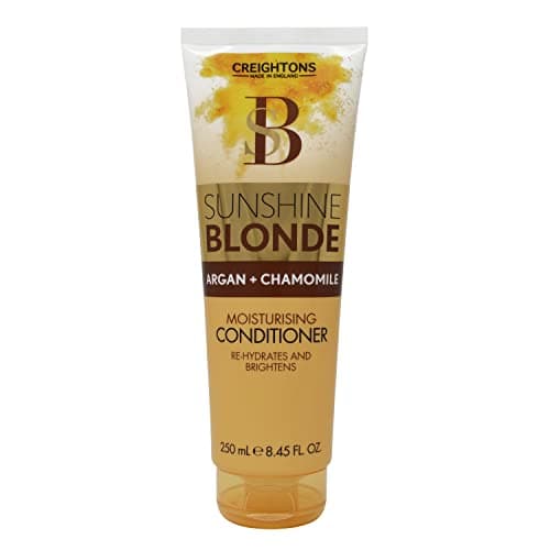Image of Creightons Sunshine Blonde Extra Moisturising Conditioner (250ml) - Made with Argan & Chamomile to Rehydrate, Brighten & Smooth. Enhances Natural & Colour Treated Blondes