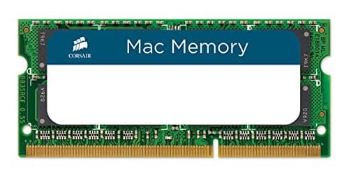 Image of Corsair Mac Memory SODIMM 4GB (1x4GB) DDR3 1333MHz CL9 Memory for Mac Systems, Apple Qualified - Black