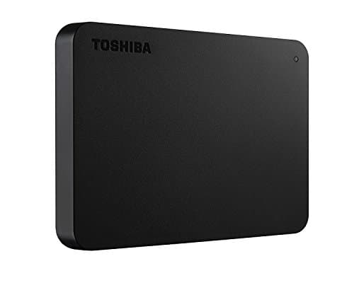 Image of Toshiba Canvio Basics 1TB Portable External Hard Drive 2.5 Inch USB 3.0 - Black - HDTB310EK3AA