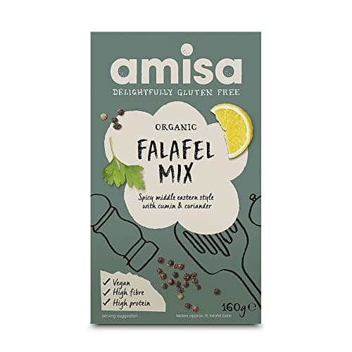 Image of Amisa Organic Gluten Free Falafel Mix 160 g (Pack of 6)