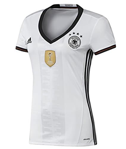 Image of Adidas Germany Home Womens Jersey [WHITE/BLACK] (XS)