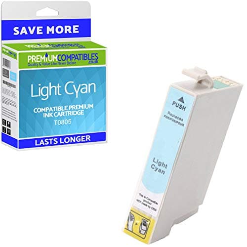 Image of Premium Compatibles Compatible T0805 Light Cyan Ink Cartridge (C13T08054010)