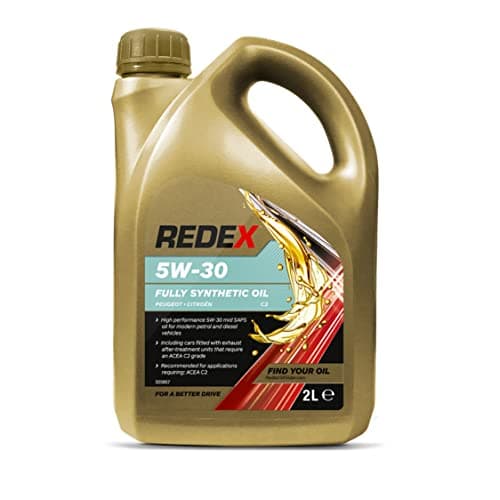 Image of Redex 5w-30 C2 Fully Synthetic Engine Oil for Peugeot & Citroen, 2 Litre