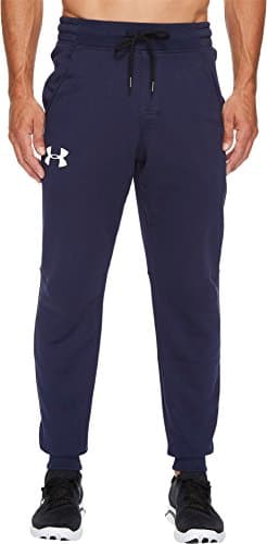 Image of Rival Cotton Jogger Men's Trousers, Midnight Navy / White (410), Medium
