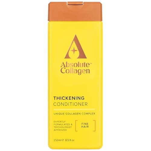Image of Absolute Collagen - Thickening Collagen Complex Conditioner 250ml - For Thin & Fine Hair - Strengthen, Thicken, Nourish and Volumise - Boost Shine