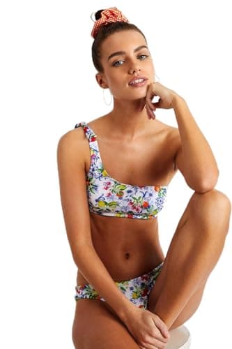 Image of Banana Moon Women's Deseo Lemons Bikini, White (Blanc Hum10), 30B (Manufacturer Size: 36)