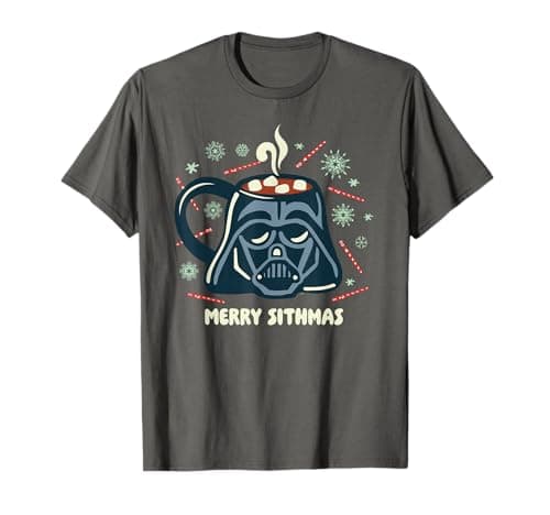 Image of Star Wars Christmas Merry Sithmas Darth Vader Cocoa Mug T-Shirt