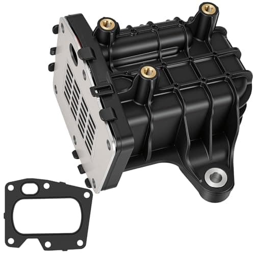 Image of EGR Valve Cooler Housing with Gasket Replacement for Peugeot 308 3008 508 5008 Expert Citroen C4 II C5 III DS4 DS5 Ford Focus C-Max Mondeo 2.0 BlueHDi TDCi 9807593080 9678745680 9820965980