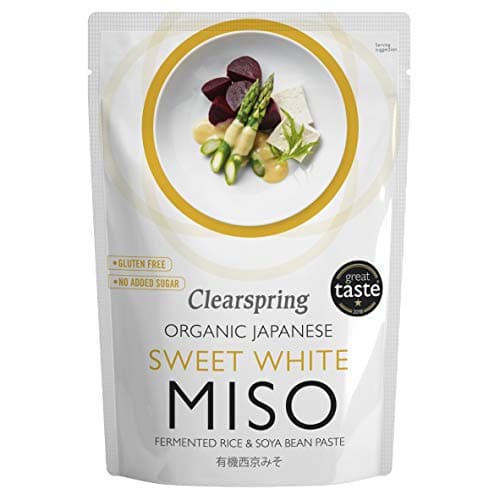 Image of Clearspring Organic Japanese Sweet White Miso Paste - Pasteurised - 250g