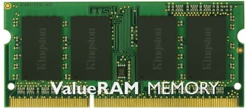 Image of Kingston Technology KVR1333D3S9/8G - Kingston ValueRAM 8GB (1x8GB) Memory Module DDR3 1333MHz Non-ECC 204-pin SODIMM