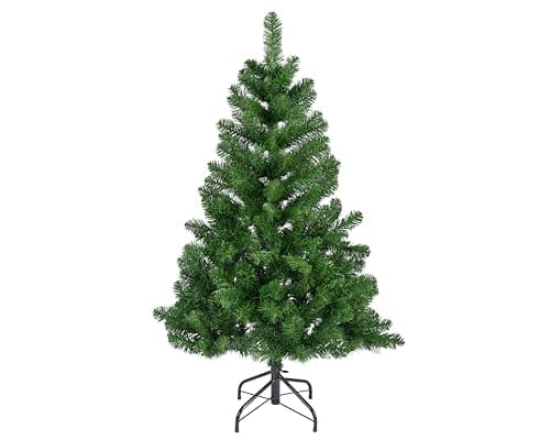 Image of Kaemingk Imperial Pine Polyvinyl Chloride Christmas Tree 150cm Green, Multi-Coloured, 7ft (210cm) 680311